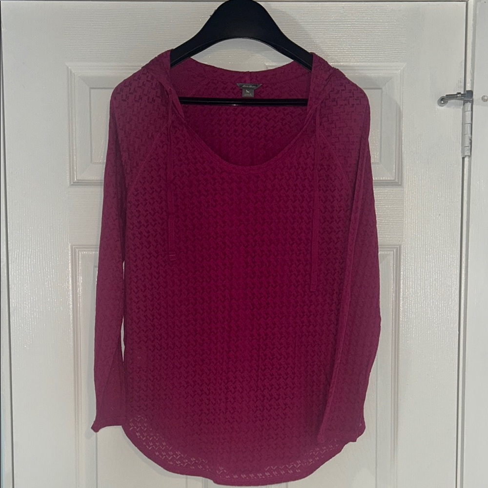 Eddie Bauer Women's Sheer Hoodie